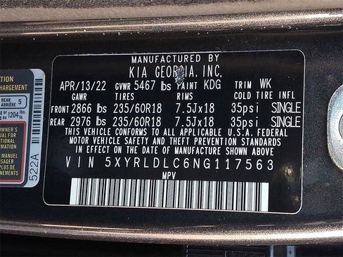 Used 2022 Kia Sorento S image 29