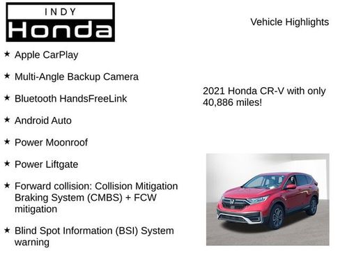 Used 2021 Honda CR-V EX-L image 7
