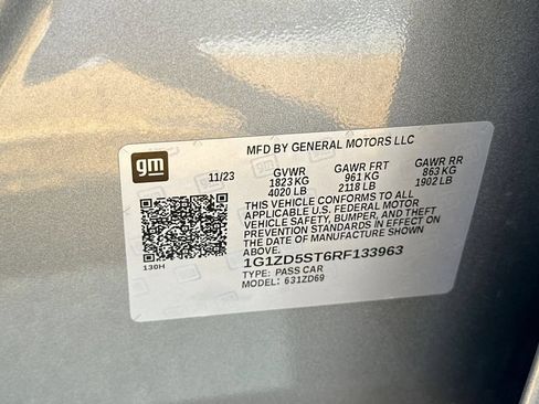 Used 2024 Chevrolet Malibu LT FWD image 30