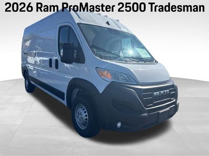 New 2026 RAM ProMaster 2500 w/ Convenience Group