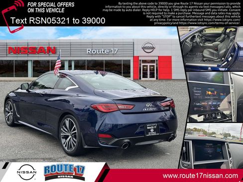 Used 2022 INFINITI Q60 3.0t Luxe w/ Cargo Package image 2