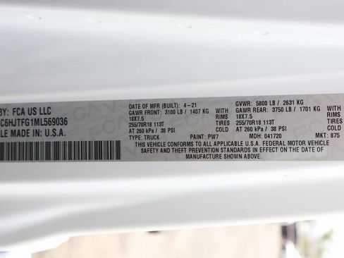 Used 2021 Jeep Gladiator Overland w/ LED Lighting Group image 49