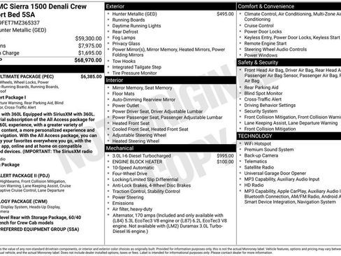 Used 2021 GMC Sierra 1500 Denali w/ Denali Ultimate Package AWD/4WD image 2