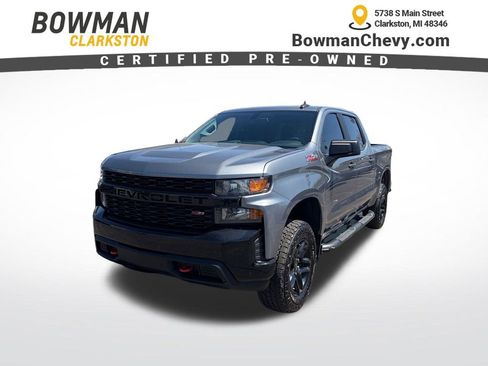 Used 2021 Chevrolet Silverado 1500 Custom Trail Boss AWD/4WD image 1