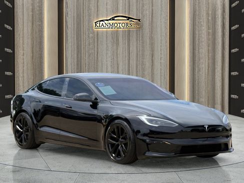 Used 2023 Tesla Model S Plaid AWD/4WD image 1