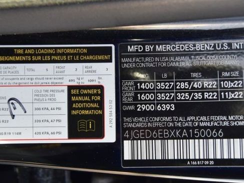 Used 2019 Mercedes-Benz GLE 43 AMG 4MATIC w/ Premium 3 Package image 39