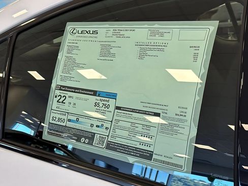 New 2026 Lexus IS 350 F Sport image 28