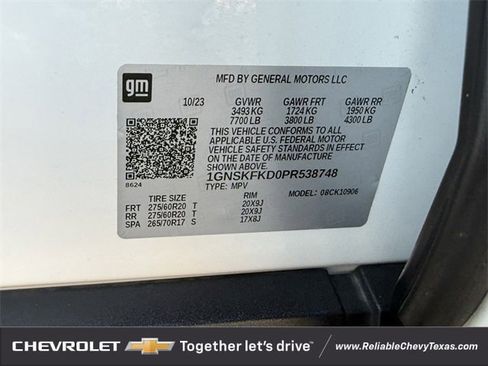 Used 2023 Chevrolet Suburban Premier image 42