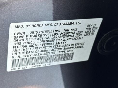 Used 2017 Honda Pilot EX image 28