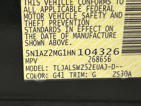 Used 2017 Nissan Murano Platinum w/ Platinum Technology Package FWD image 42