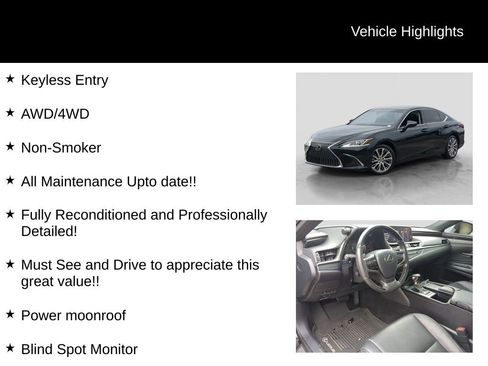 Used 2021 Lexus ES 250 250 w/ Premium Package image 16