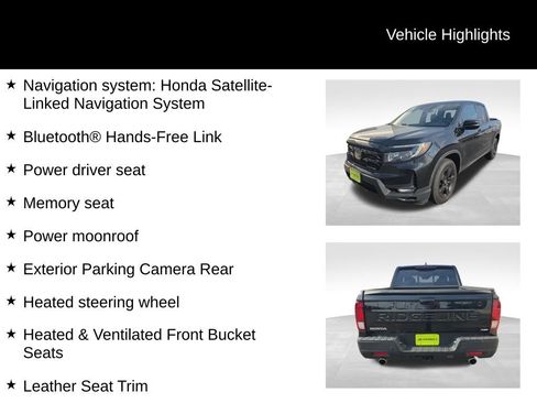 Used 2025 Honda Ridgeline Black Edition image 42