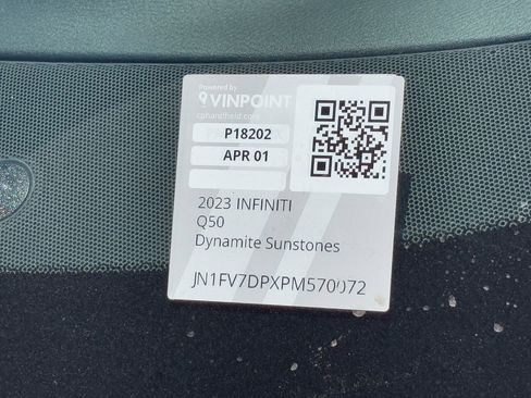 Certified 2023 INFINITI Q50 Red Sport 400 RWD image 30