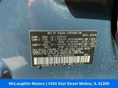 Certified 2024 Subaru Outback Limited image 19