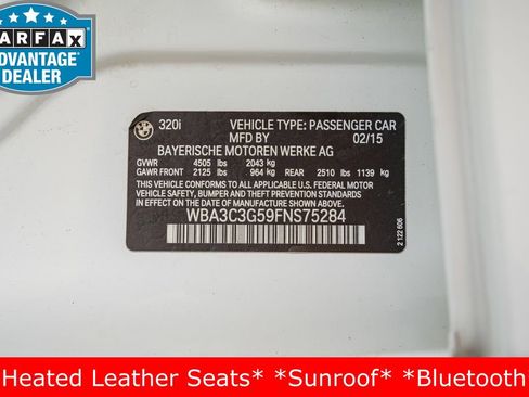 Used 2015 BMW 320i xDrive Sedan AWD/4WD image 34
