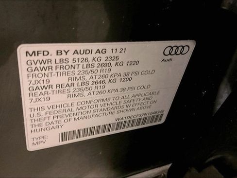 Certified 2022 Audi Q3 2.0T Premium w/ Convenience Package image 35