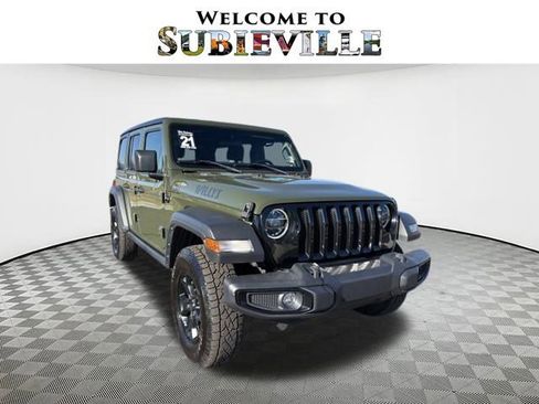Used 2021 Jeep Wrangler Unlimited Sport image 1
