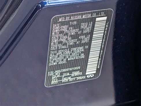 New 2026 INFINITI QX80 Luxe w/ Exterior Package image 10