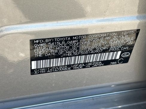 Used 2016 Lexus LS 460 w/ Comfort Package RWD image 33