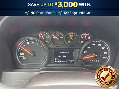 Used 2026 Chevrolet Silverado 1500 Custom w/ Turbomax Blackout Package AWD/4WD image 19