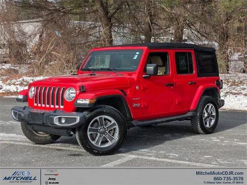 Certified 2018 Jeep Wrangler Unlimited Sahara w/ Dual Top Group image 1