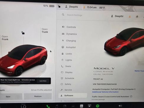 Used 2022 Tesla Model Y Long Range AWD/4WD image 16
