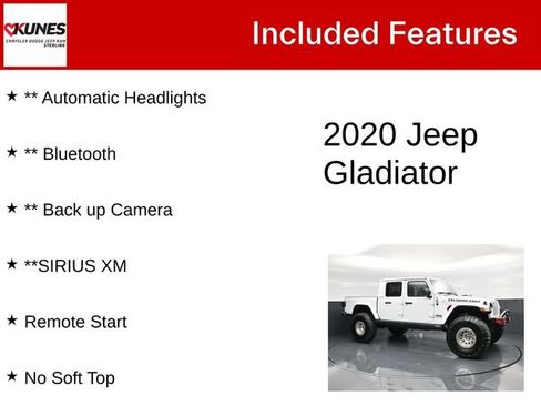 Used 2020 Jeep Gladiator Rubicon AWD/4WD image 5