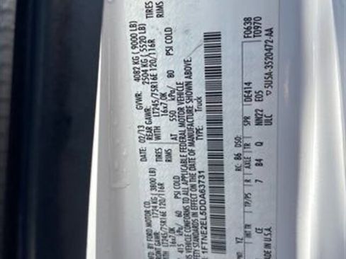 Used 2013 Ford E-250 and Econoline 250 E-250 Propane Cargo w/ PWR Group image 14