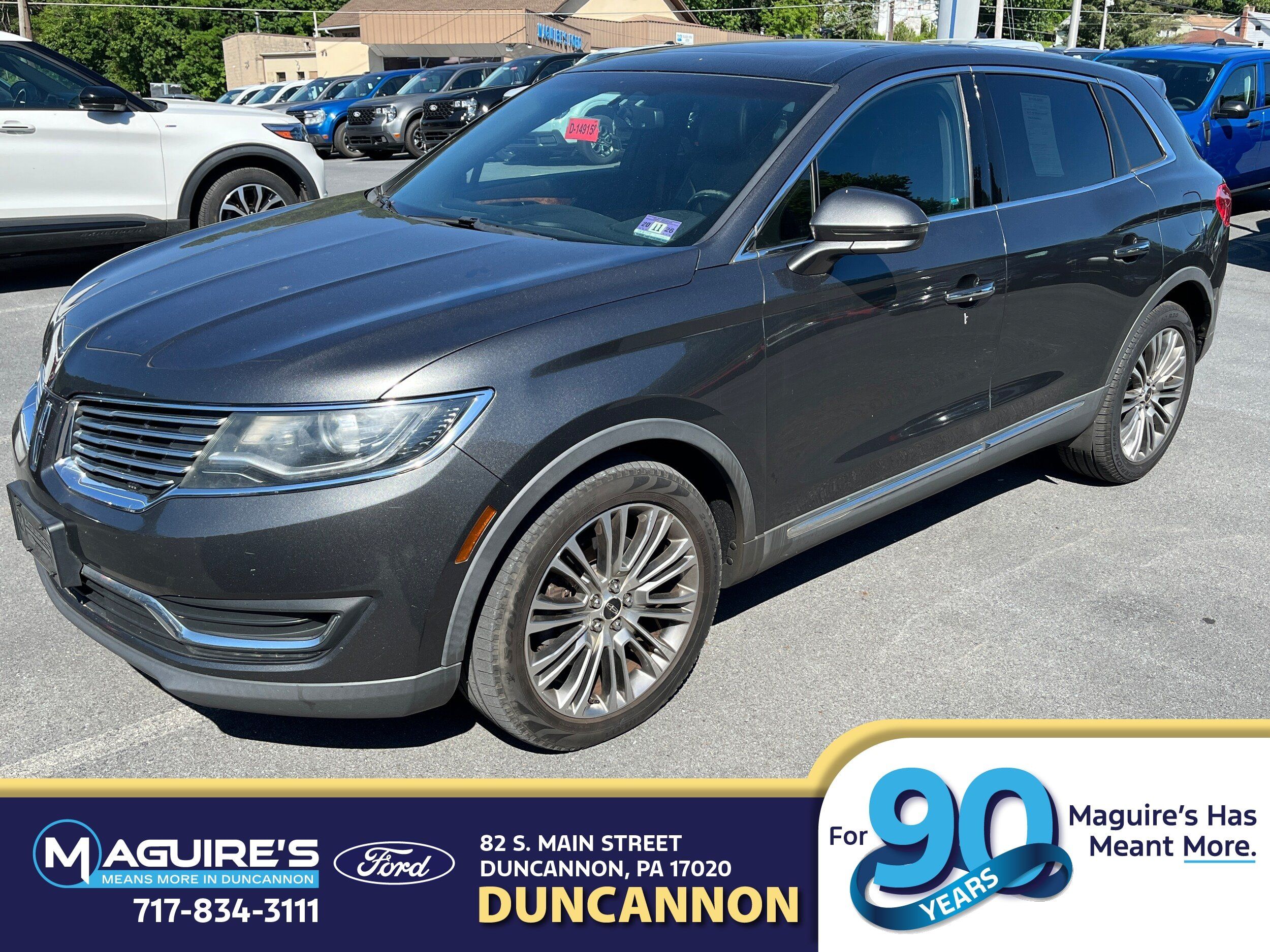 Used 2017 Lincoln MKX Reserve AWD/4WD image 1