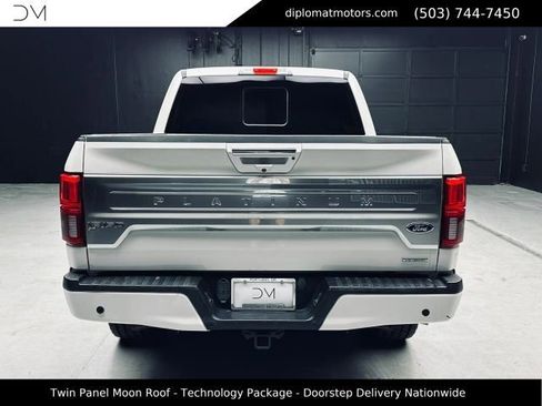 Used 2018 Ford F150 Platinum w/ Technology Package AWD/4WD image 6