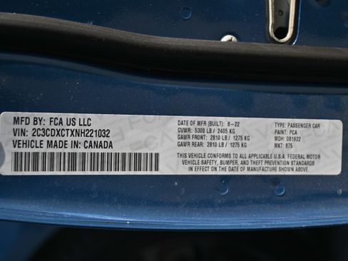 Used 2022 Dodge Charger R/T w/ Blacktop Package image 17