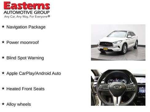 Used 2020 INFINITI QX50 Luxe w/ Navigation Package AWD/4WD image 11