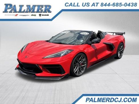 Used 2021 Chevrolet Corvette Stingray Premium Conv w/ Z51 Performance Package RWD image 1