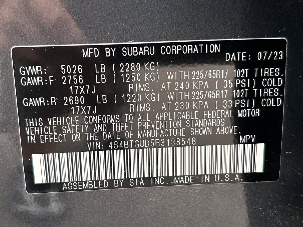 Used 2024 Subaru Outback Wilderness AWD/4WD image 34