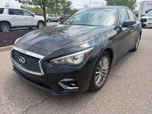 Used 2023 INFINITI Q50 Luxe w/ Cargo Package AWD/4WD image 1
