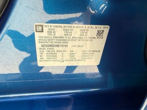 Used 2017 GMC Sierra 1500 SLT AWD/4WD image 14