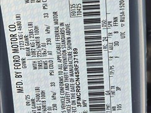 New 2025 Ford Bronco Sport Outer Banks w/ Outer Banks Tech Package+ image 18