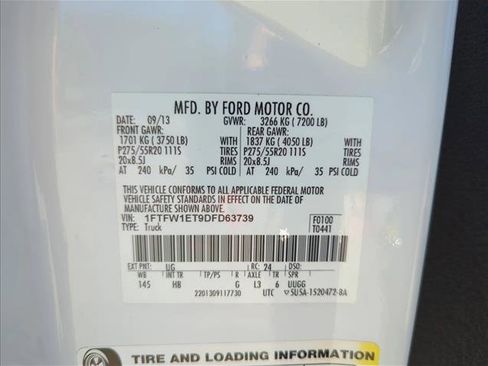 Used 2013 Ford F150 Lariat w/ Luxury Equipment Group image 30