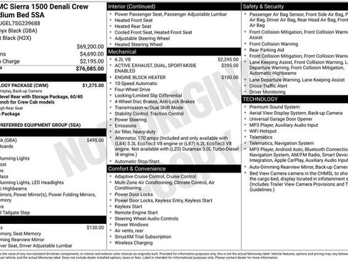 Used 2025 GMC Sierra 1500 Denali w/ Technology Package AWD/4WD image 2