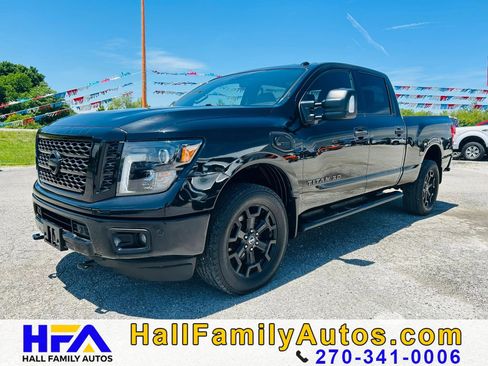 Used 2018 Nissan Titan SL w/ Midnight Edition AWD/4WD image 1