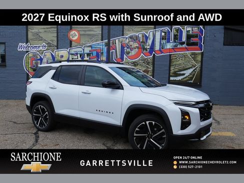 New 2027 Chevrolet Equinox RS w/ Safety and Technology Package AWD/4WD image 1