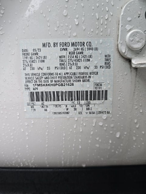 Used 2023 Ford Explorer ST-Line AWD/4WD image 26