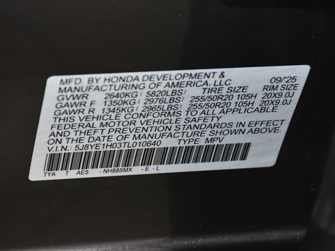 Used 2026 Acura MDX A-Spec AWD/4WD image 19