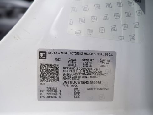 Used 2022 GMC Sierra 1500 Elevation AWD/4WD image 44