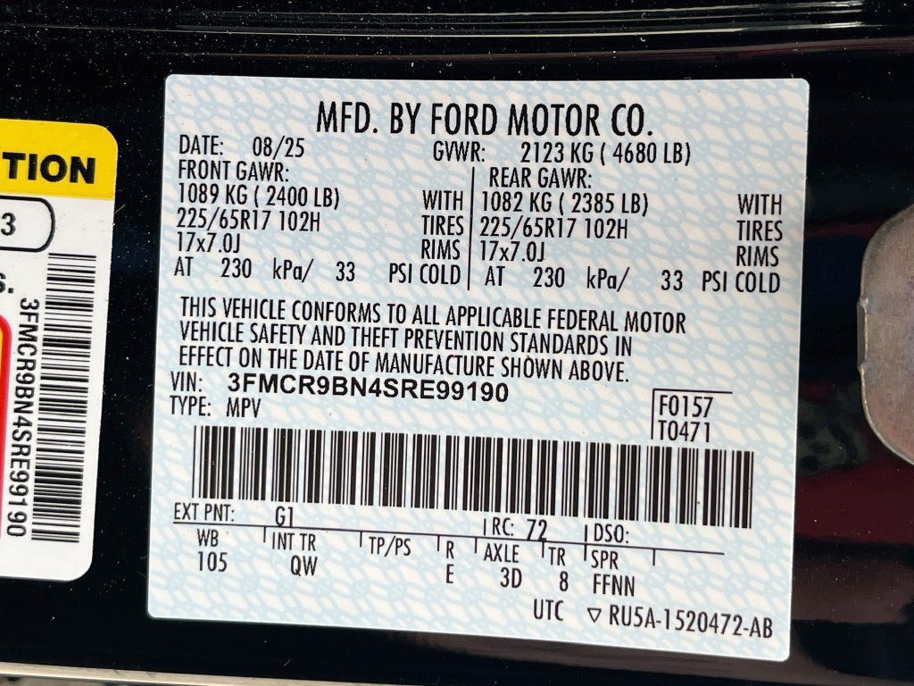 Used 2025 Ford Bronco Sport Big Bend AWD/4WD image 31