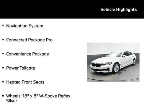 Used 2023 BMW 530i w/ Convenience Package image 5