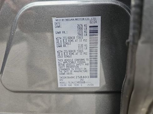 Used 2024 Nissan Pathfinder SV FWD image 40