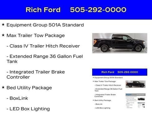 Certified 2023 Ford F150 Lariat w/ Max Trailer Tow Package AWD/4WD image 21