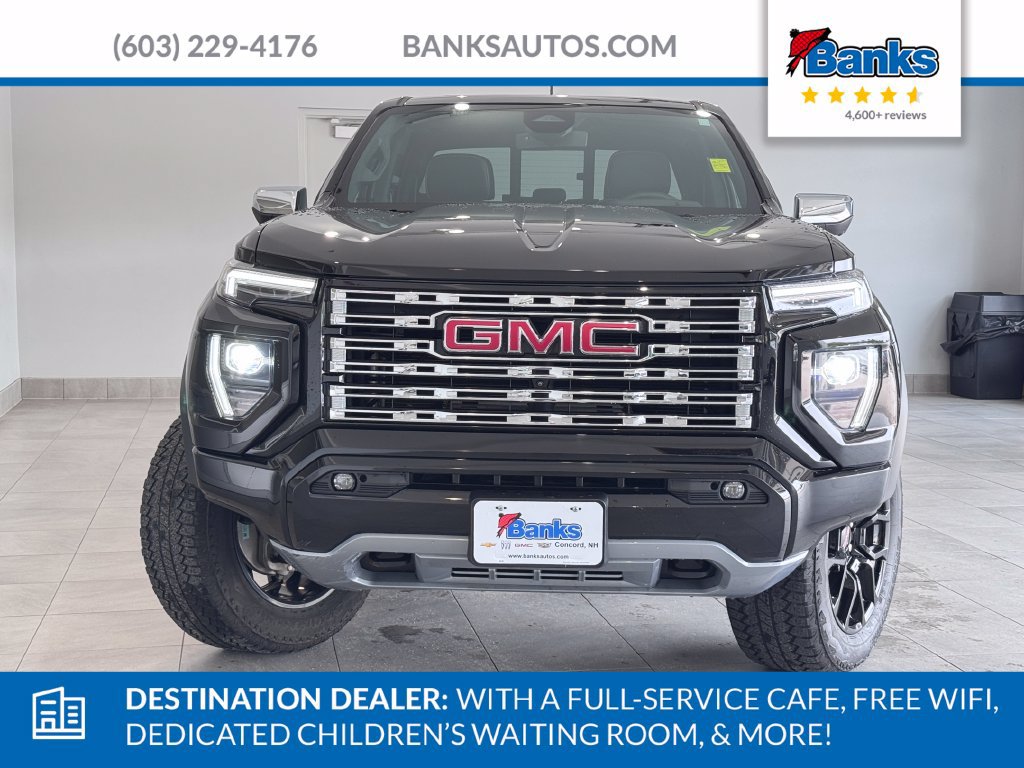 Certified 2024 GMC Canyon Denali w/ LPO, Denali Black Edition AWD/4WD image 3