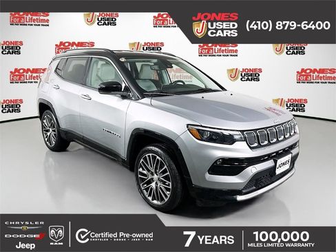 Used 2022 Jeep Compass Limited w/ Elite Group image 1